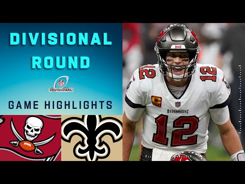 Buccaneers vs. Saints Divisional Round Highlights | NFL 2020 Playoffs