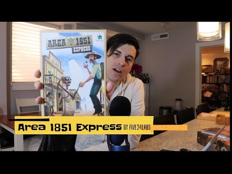 Area 1851 Express Review by Boardgames & Bourbon