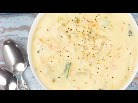 Receta de la sopa cremosa de Olive Garden