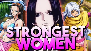 Top 10 STRONGEST FEMALE Characters  One Piece Tier