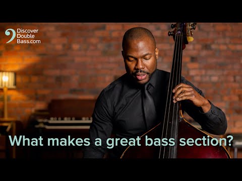 What Makes a GREAT Double Bass Section? – Interview with Joseph Conyers