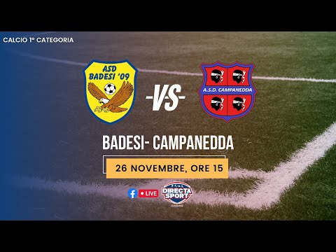 Calcio 1° Categoria Gir. E - Badesi- Campanedda (1-1)