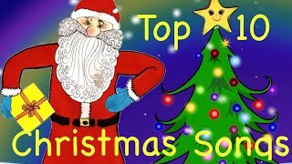Top 10 Best Christmas Songs for Kids & all the Family | with Xmas Lyrics