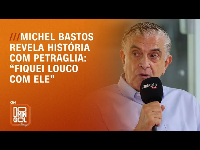 Michel Bastos revela história com Petraglia: “Fiquei louco com ele” | DOMINGOL