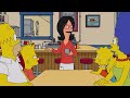 The Simpsons Bob S Burgers Crossover
