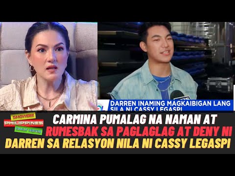 Carmina RUMESBAK kay Darren Espanto dahil sa Pag DENY sa Anak na si Cassy Legaspi
