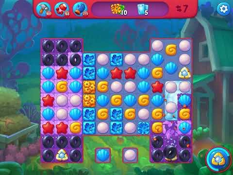 Fishdom Hard level 6657 no boosters フィッシュダム ハード [Friend's]