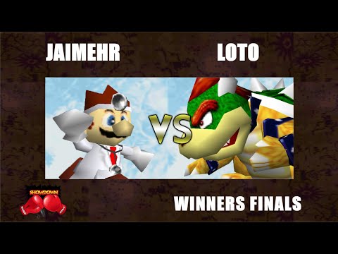 RNS6 Winners Finals - JaimeHR (Dr. Mario) Vs. loto (Bowser) Smash Remix - SSB64