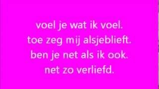 Jordy van Loon - Een kusje voor jou - Songtekst/Lyrics