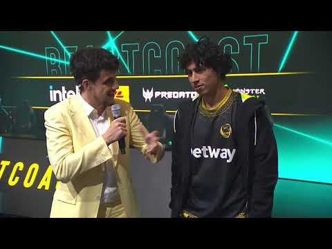 INTERVIEW ON STAGE WITH CHRIS LUCK FOR SECURE TOP 6 - ESL ONE STOCKHOLM MAJOR 2022