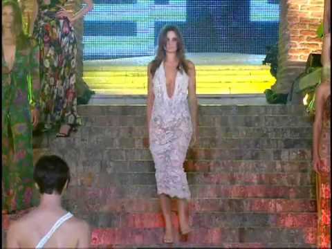 CALZEDONIA, sfilata d'amore e moda 2008, testimonial Filippa Lagerback.
