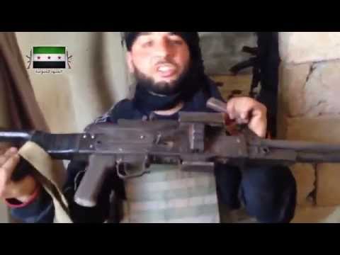 غنائم لواء توحيد الأمة بعد السيطرة على حاجز كفر شمس في ريف درعا