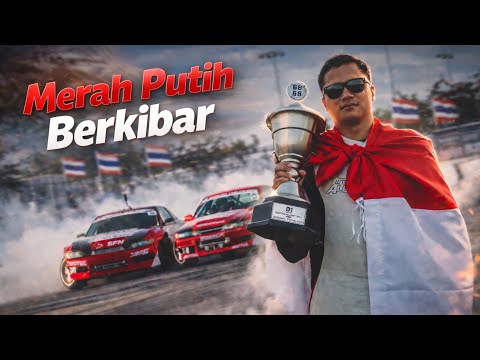 Indonesian Drifter Debut on D1GP Thailand 🇹🇭