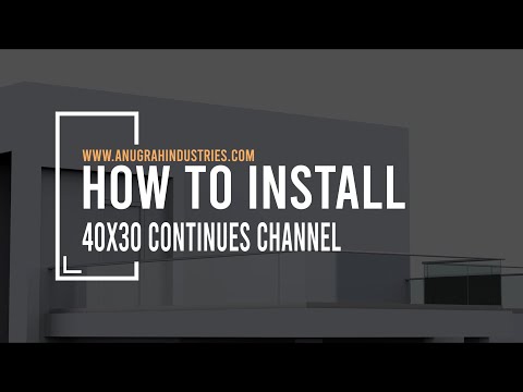 40X30 Continuous Channel