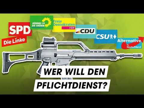 Welche Partei schickt dich in den Pflichtdienst?