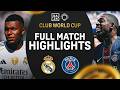 PSG STUNS Real Madrid 4 0 FIFA Club World Cup Highlights