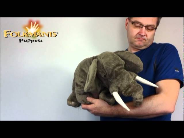 Video teaser for 2534 Folkmanis Elephant