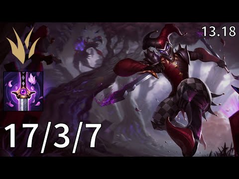 Shaco Jungle vs Elise - EUW Master | Patch 13.18