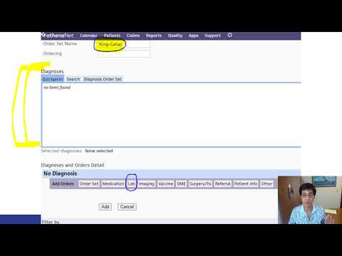 How to Create an Order Set in athenahealth