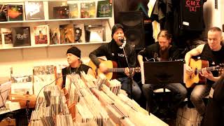 ENSIFERUM - Warrior Without a War - Live Acoustic @ Levykauppa Äx 20.02.2015 Helsinki
