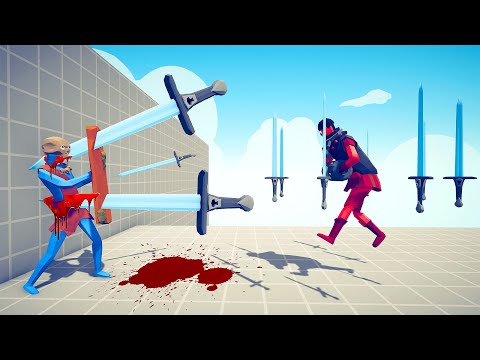 SWORDCASTER vs EVERY UNIT - Totally Accurate Battle Simulator TABS