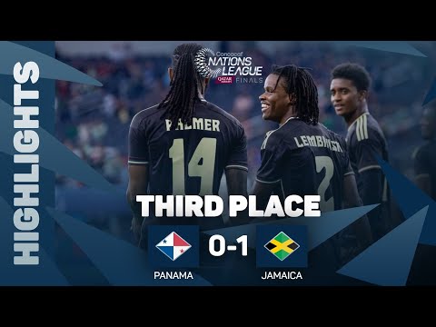Highlights | Panama vs Jamaica | 2023/24 Concacaf Nations League Third Place