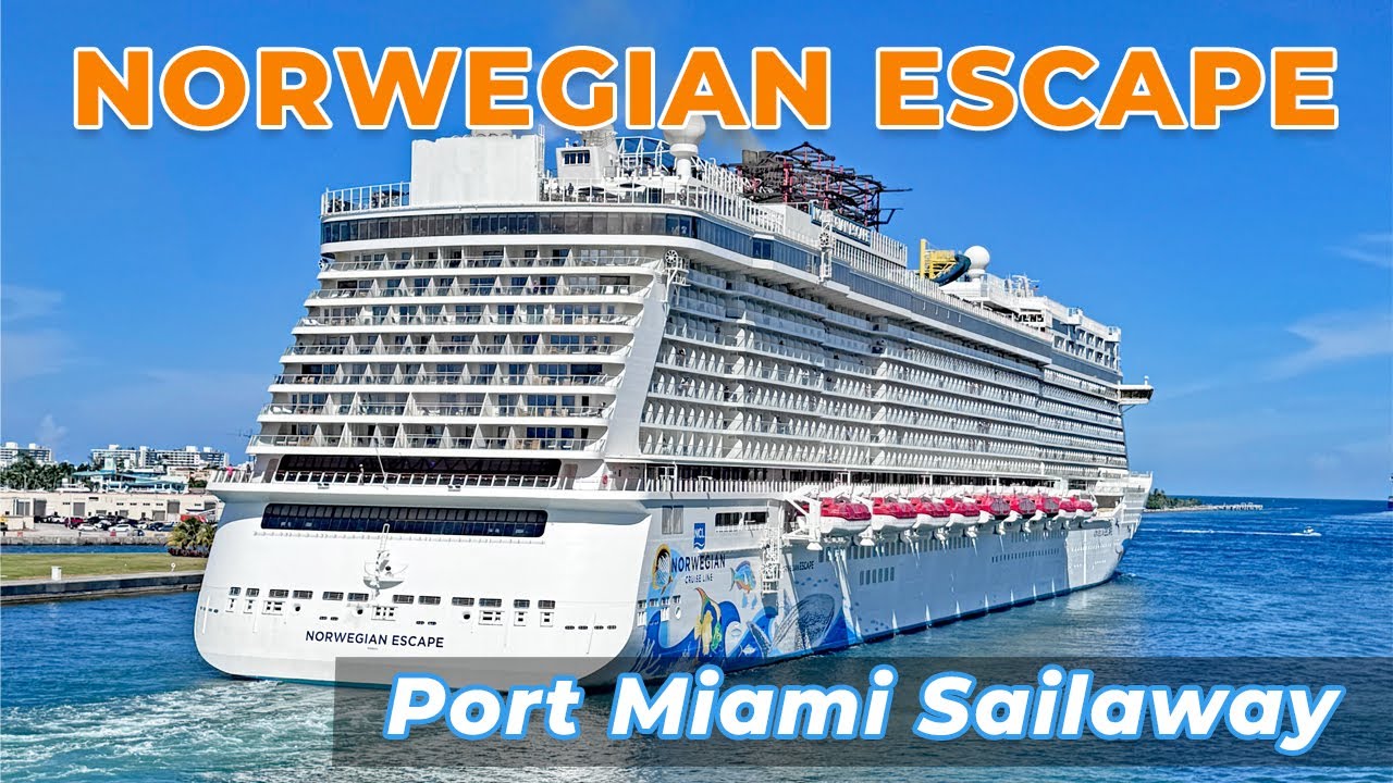 Norwegian Escape | Port Miami Sailaway