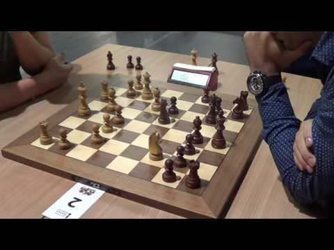 GM Shirov Alexei - IM Baghdasaryan Vahe, chess blitz, Slav defence