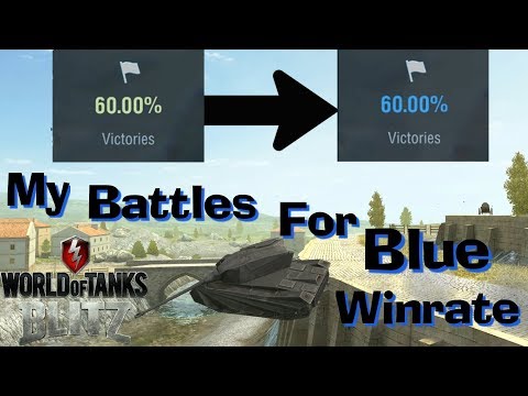 WOT Blitz Battles For Blue Winrate // T6 Dracula