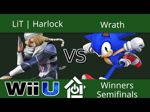 Smash @ The Mountain V - LiT | Harlock (Sheik) vs Wrath (Sonic) - Smash 4 Winners Semifinals