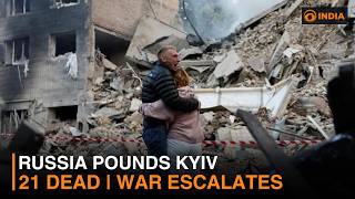 Russia Launches Massive Strike on Kyiv | 21 Killed | Ukraine Mourns as EU Pushes New Sanctions
