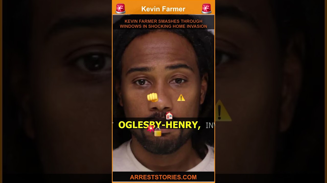 KEVIN FARMER SMASHES THROUGH WINDOWS IN SHOCKING HOME INVASION