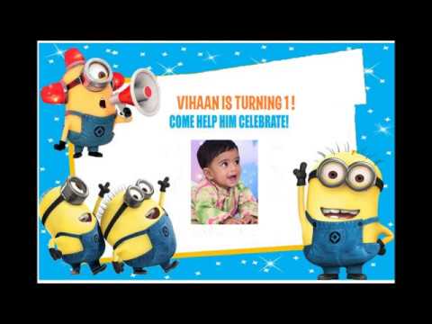 Happy Birthday Vihaan