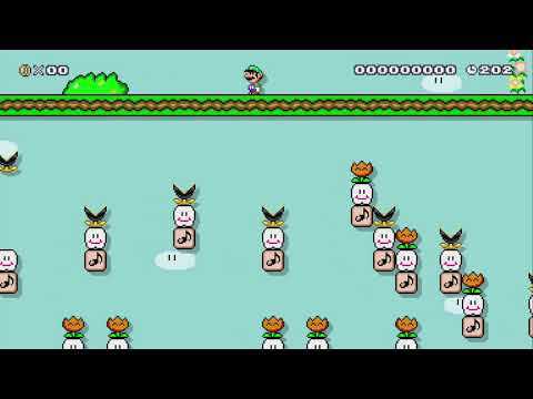 ♪Super mario world theme♪ by てんどう　そうじ - Super Mario Maker 2 - No Commentary 1by