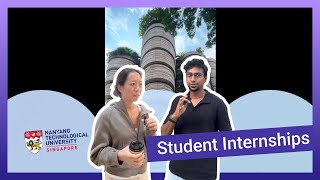 NTU Student Internships #ntu #internship