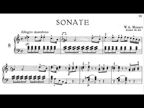Mozart - Sonata in A minor K310 (Brendel)
