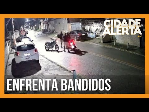 VÍTIMA ENTRA EM LUTA CORPORAL COM BANDIDOS I ASSALTO EM BELFORD ROXO