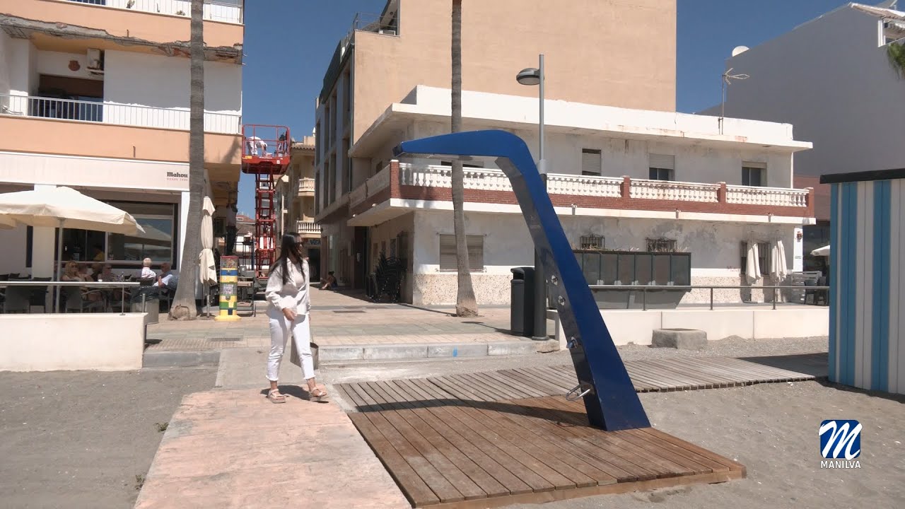 Ya se ultima la instalación del equipamiento de playas