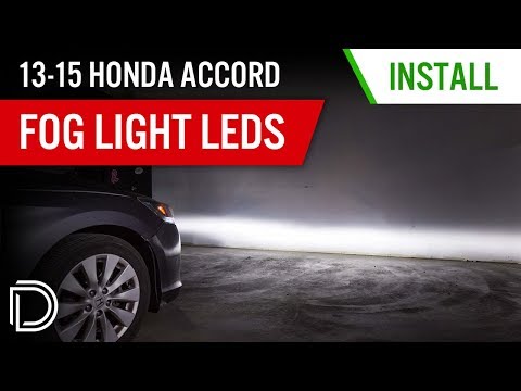 How to Install 2013-2015 Honda Accord Fog Lights | Diode Dynamics
