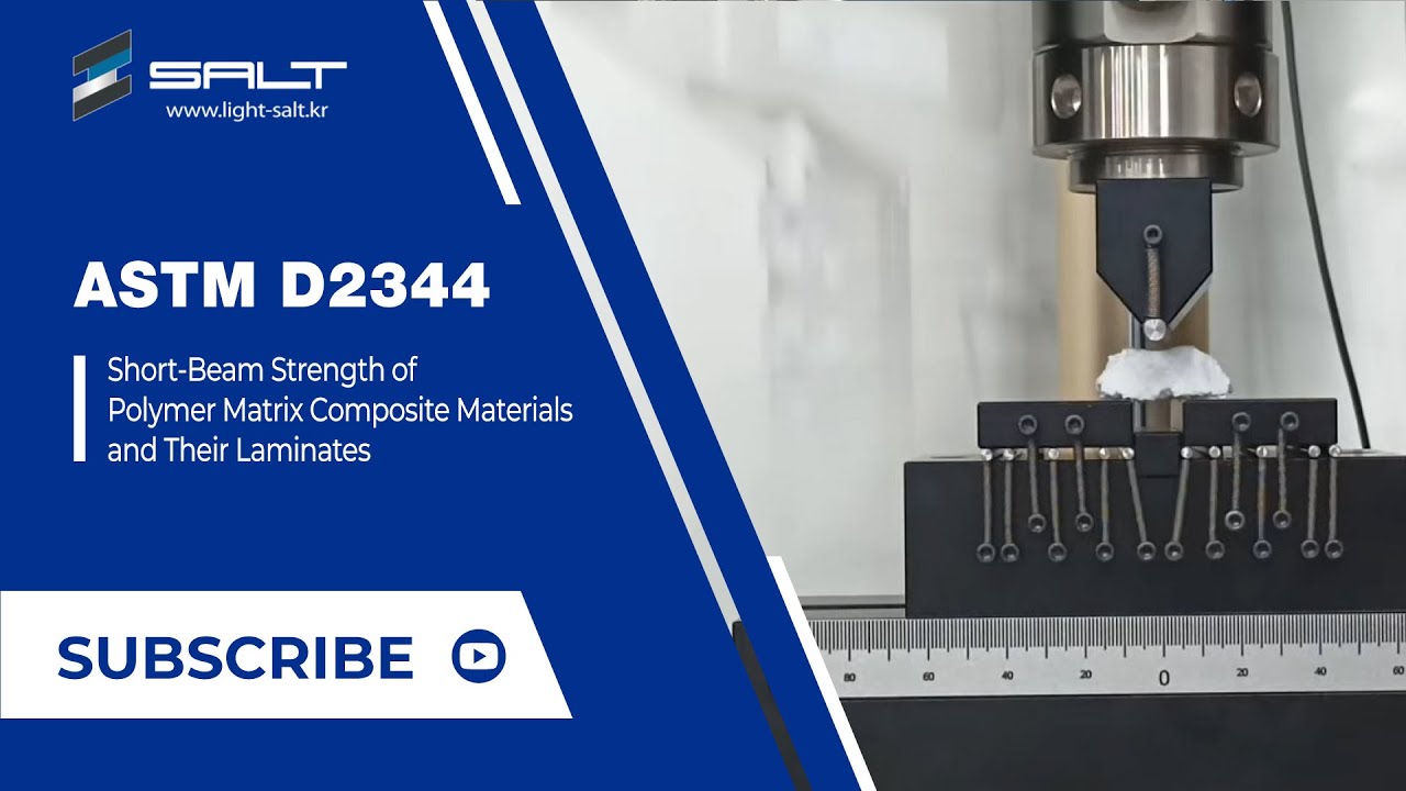 ASTM D 2344 Short-Beam Strength of Polymer Matrix Composite Materials and Their Laminates