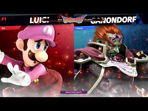 Litany (Ganon) vs. GG Landon (Luigi) - Winners Finals @ UpSmash! #4