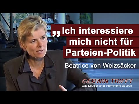 Gerwin Trifft  Beatrice von Weizsäcker, die Juristin und Journalistin | INTERVIEW