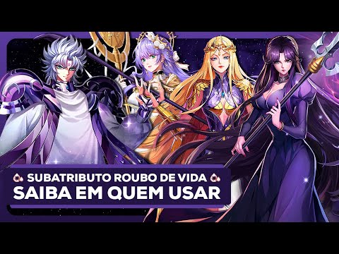 🩸✍🏻 GUIA ROUBO DE VIDA - UM DOS SUB-ATRIBUTOS MAIS IMPORTANTES DO JOGO !! SAIBA EM QUEM USAR !! ✍🏻🩸
