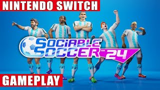 Sociable Soccer 24 Nintendo Switch Gameplay