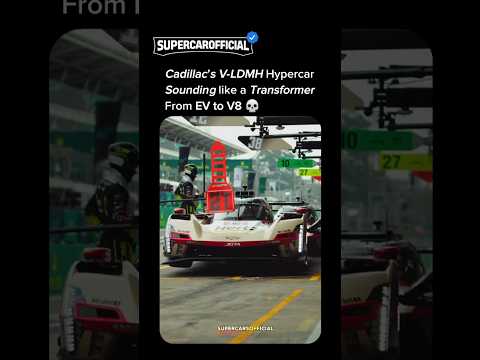 World’s Most INSANE EV To V8 Switch 😈 #cadillac #ev #f1 #hypercar
