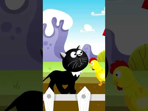 WLAZŁ KOTEK NA PŁOTEK #urwisowo #piosenkidladzieci #dladzieci #shorts