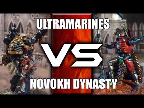 Ultramarines vs Novokh Dynasty (Warhammer 40,000 Matched Play Battle Report)