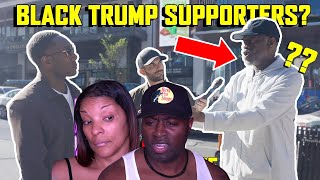 Black Man and White Man Walk Around Nashville Asking About Black Trump Supporters?