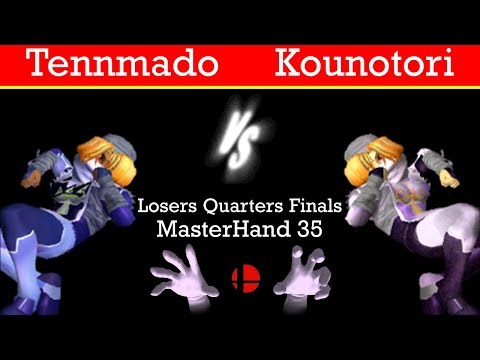 MasterHand 35 LQF - Tennmado(Sheik) vs. Kounotori(Sheik)