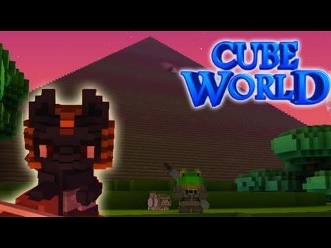 Cube World Alpha Adventure w/ Spade - Part 6: Lugoria Pyramid Boss Fight